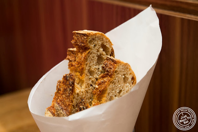 image of bread at DB Bistro Modern in NYC, New York