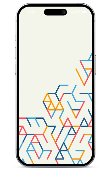 Preppy Geometric Pattern Wallpaper iPhone 4K