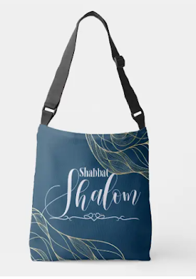 Shabbat Shalom Women's Bags - Cute Tote Bags - Jewish Gifts For Her