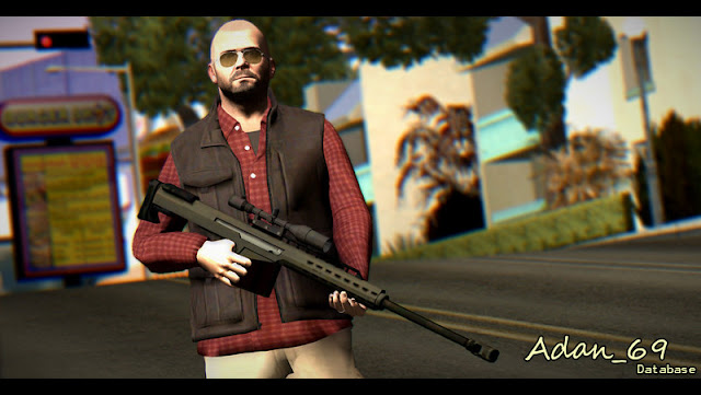 Michael Hunt Skin GTA SA Android Download