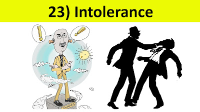 23) Intolerance - ಅಸಹಿಷ್ಣುತೆ