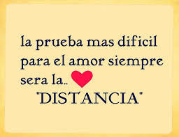 Frases amor a distancia