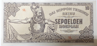 Uang Kuno 10 Roepiah Tahun 1944 UNC Dai Nippon Teikoku RPH002