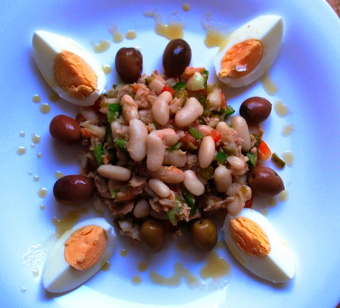  Ensalada de alubias