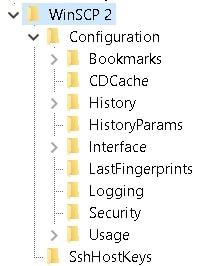 Taurus or Galimatimod can steal WinSCP login data via the Windows registry