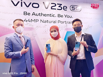 44MP NATURAL PORTRAIT VIVO V23E 5G PILIHAN MIRA FILZAH