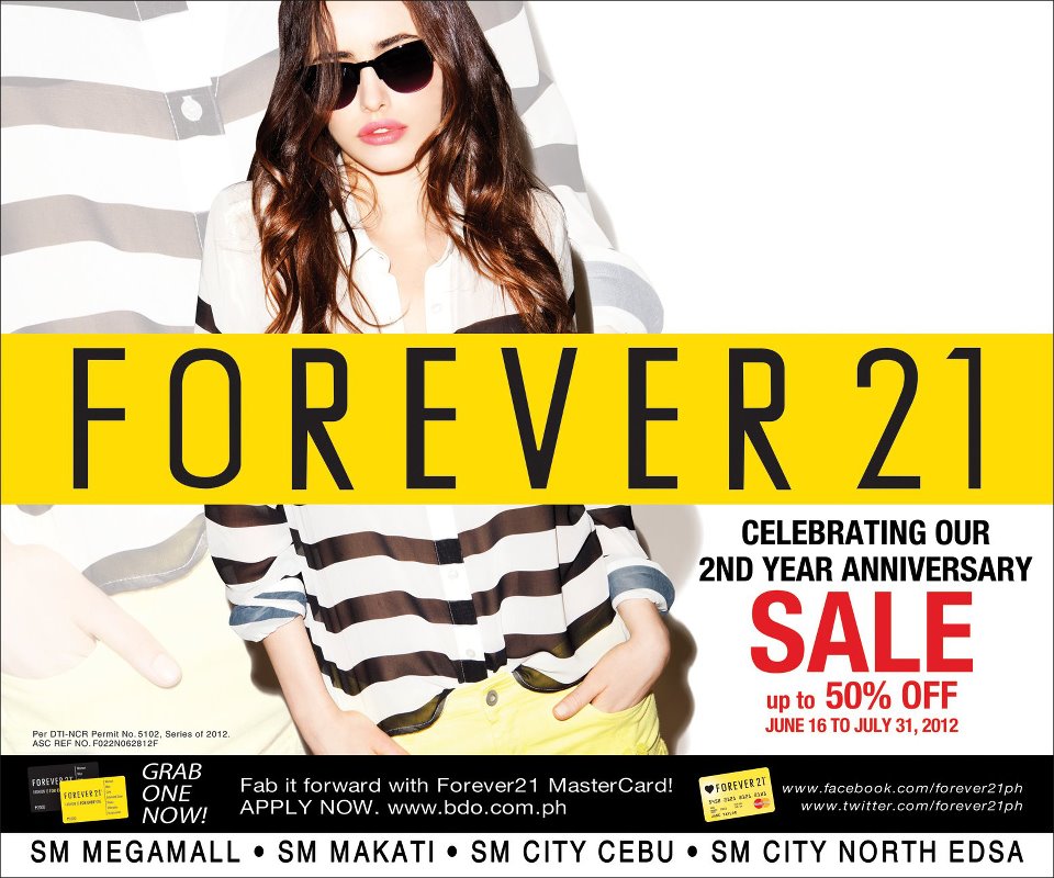 callmekristine: FOREVER 21 ANNIVERSARY SALE (JULY 2012)