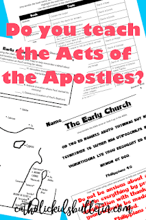  Act of the Apostles & Early Church Lesson Plan