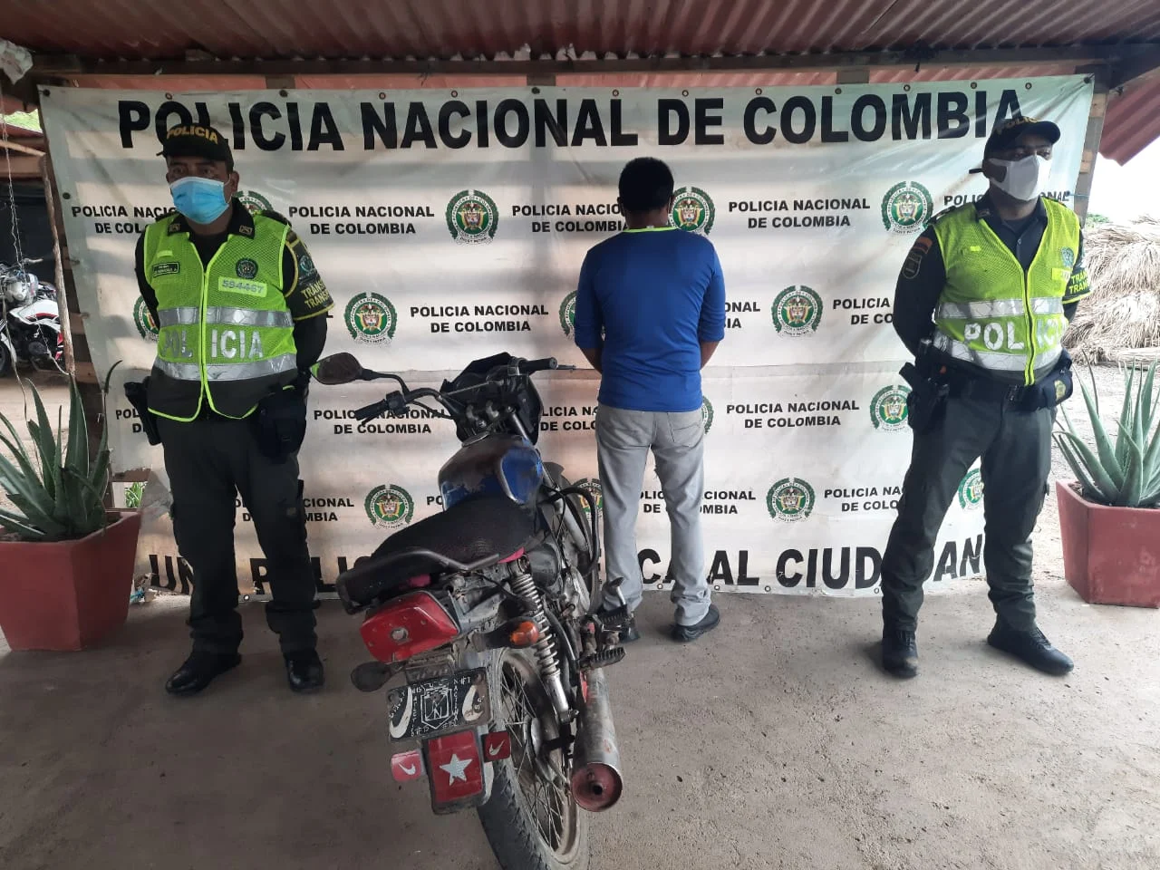 hoyennoticia.com, Policía recuperó dos motos robadas en La Guajira