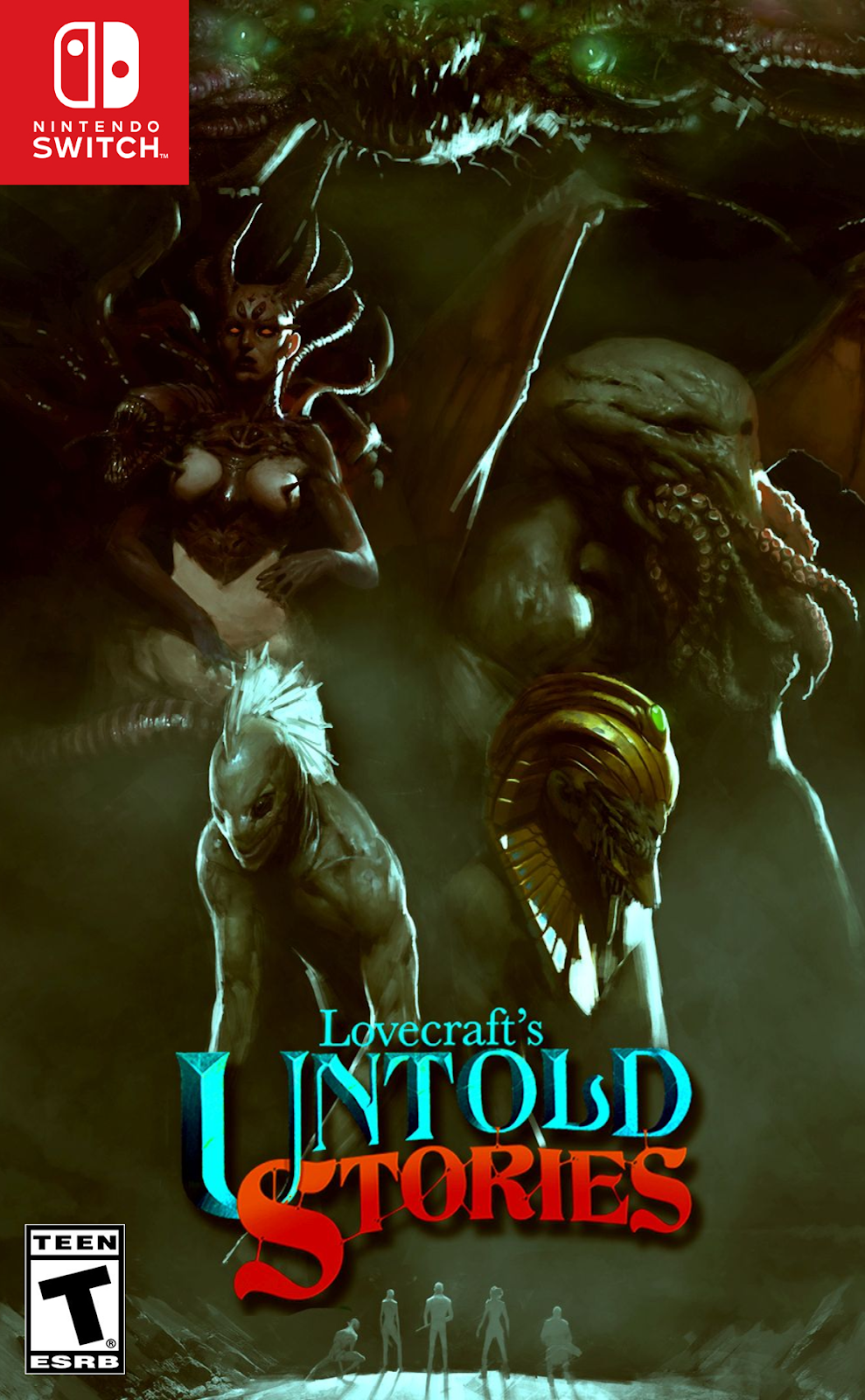 Lovecraft's Untold Stories - Cover Art
