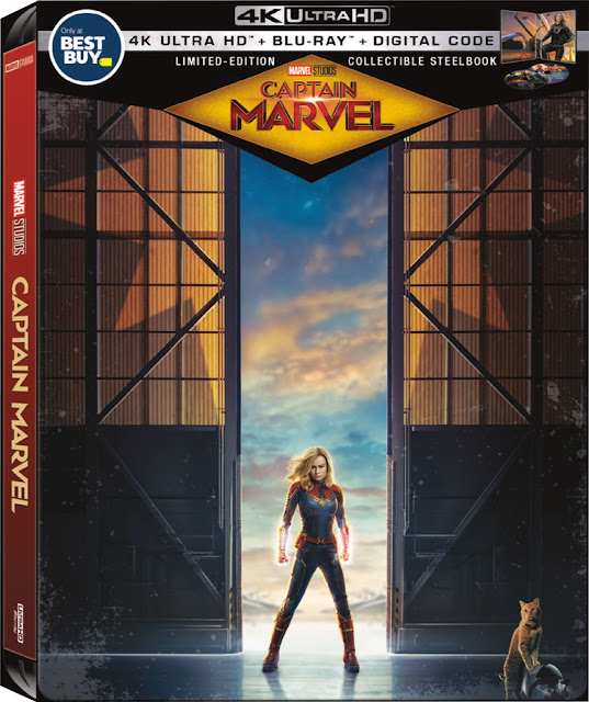 Captain Marvel Exclusive SteelBook And Movie At #BestBuy! #CaptainMarvel 