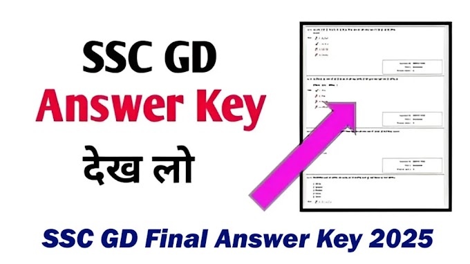 SSC GD Constable 53690 Posts Final Answer Key 2025 Score Card OUT Direct Link