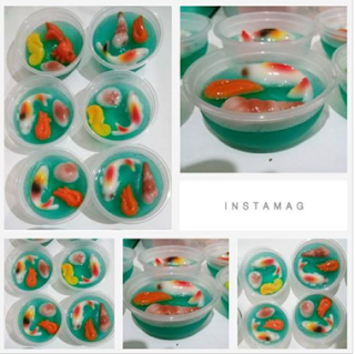 RESEP TERBARU MEMBUAT PUDING IKAN KOI