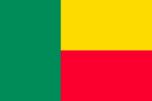 Gambar Bendera negara Benin