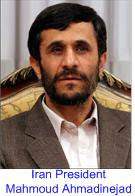 Iran President Mahmoud Ahmadinejad 
