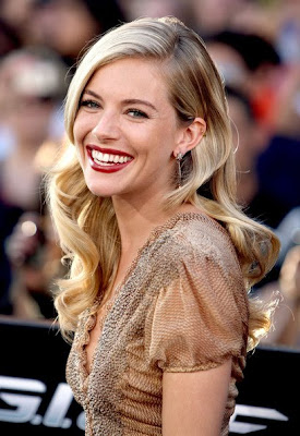 Sienna Miller Star Dangle Earring