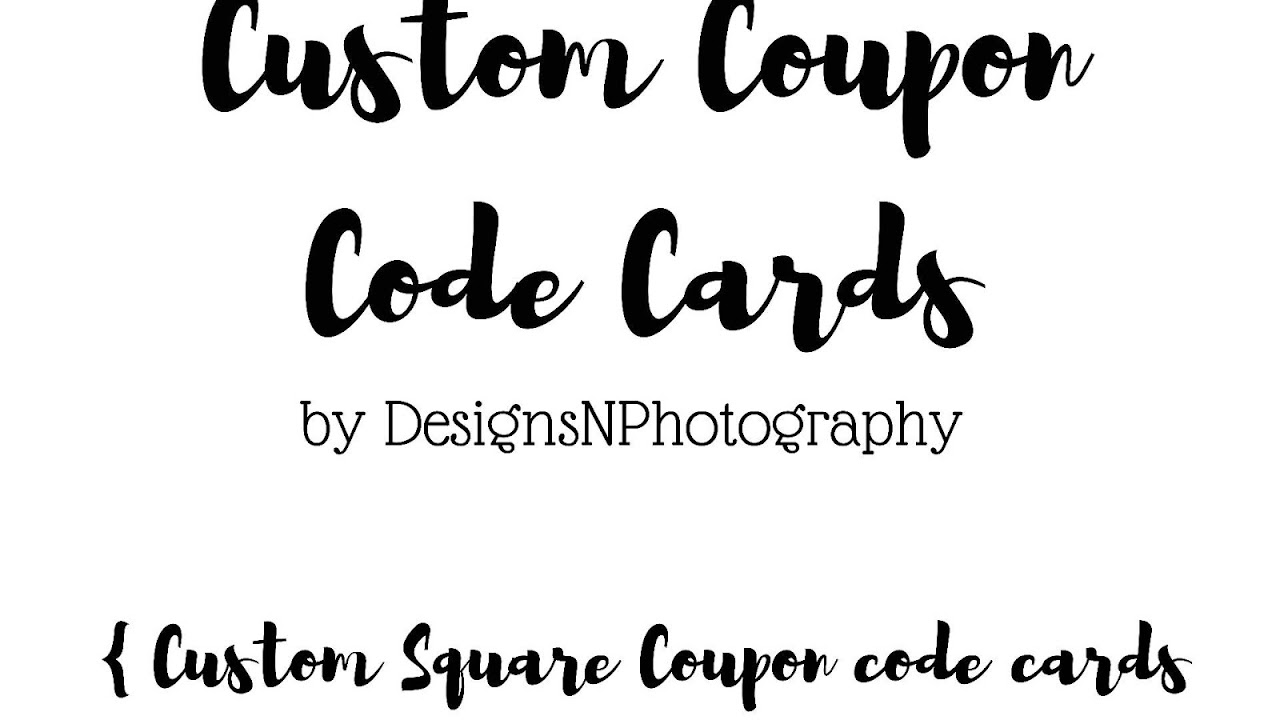 Custom Coupon Printing