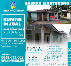 rumah dijual di daerah medan Martubung <del>Rp 950 Juta </del> <price>Rp 900 juta</price> <code>Martubung-1</code>