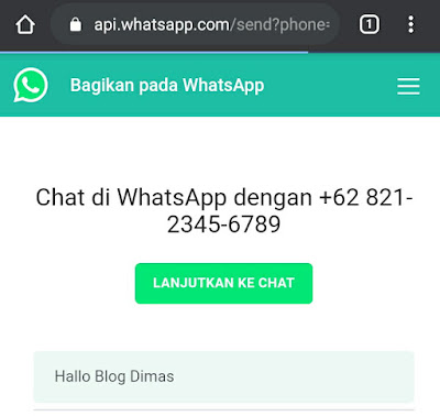 Cara Membuat Link Whatsapp Di Bitly