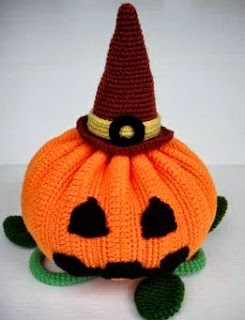 patron gratis calabaza amigurumi | free amigurumi pattern pumpkin 