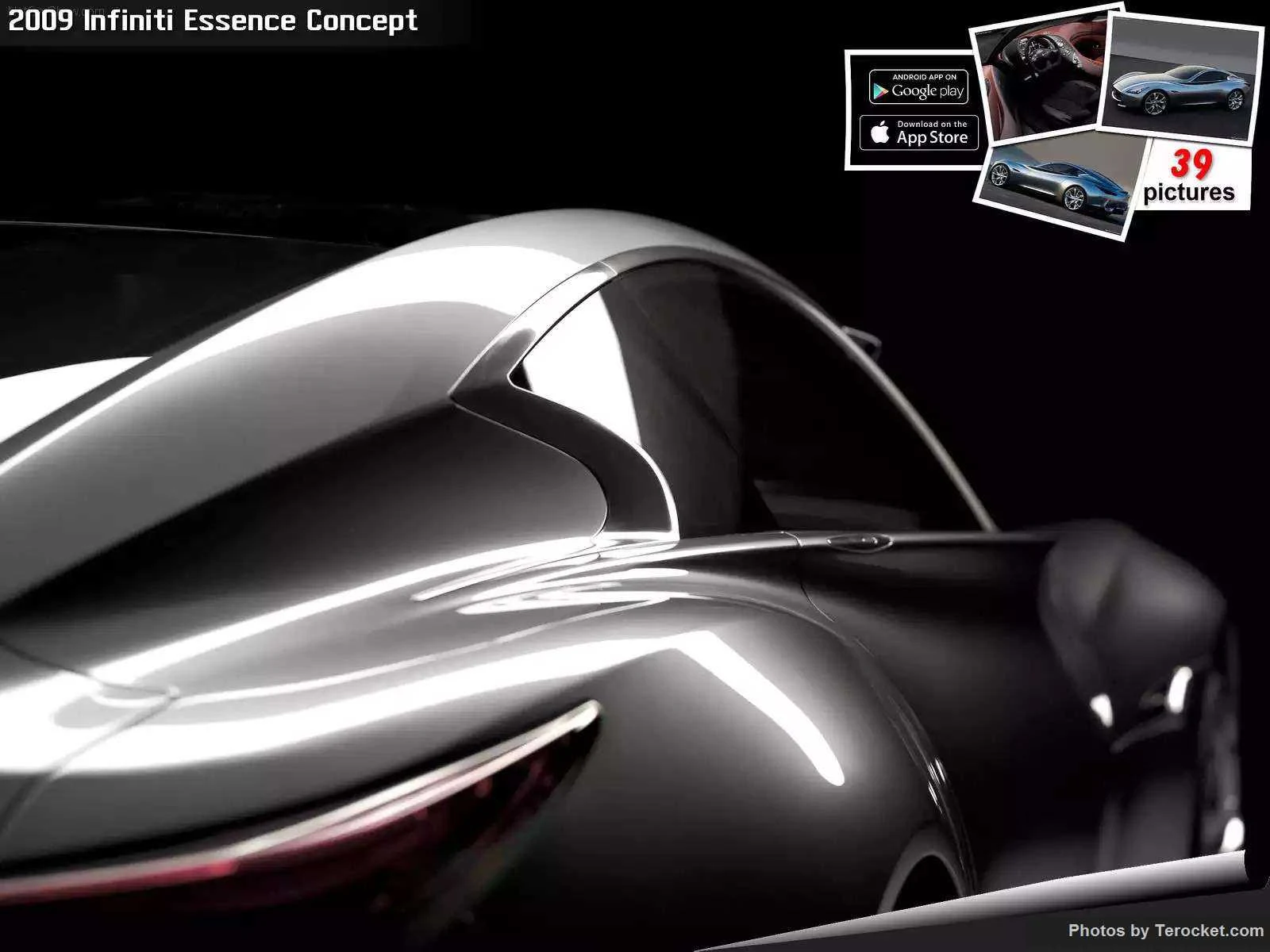 Hình ảnh xe ô tô Infiniti Essence Concept 2009 & nội ngoại thất