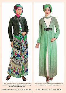 Model baju gamis pesta terbaru