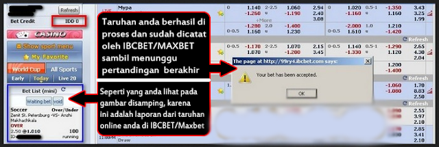 Panduan Lengkap Permainan MAXBET/IBCBET