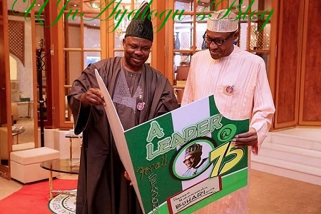 Buhari @ 75th Gets Birthday Gift From Grandchild, Others ...See More Photos From Aso Rock