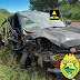 IMAGENS - COLISÃO FRONTAL NA PR-170, EM JAGUAPITÃ