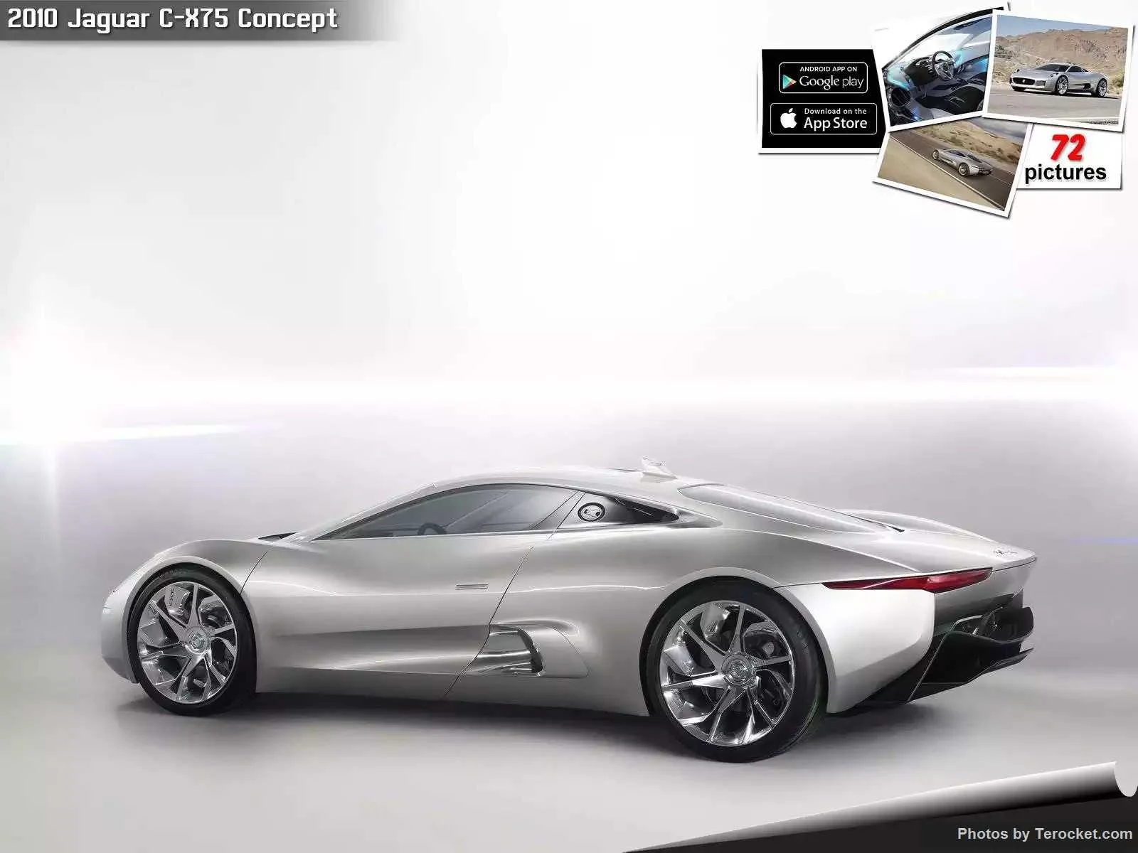 Hình ảnh xe ô tô Jaguar C-X75 Concept 2010 & nội ngoại thất