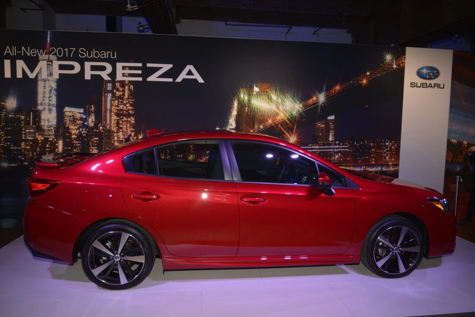 Cận cảnh Subaru Impreza 2017 tại New York Auto Show