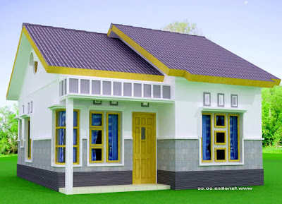 model rumah sangat sederhana terbaru