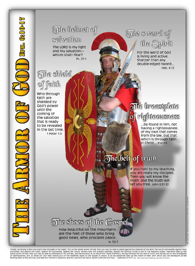 armor of god poster. on the full armor of Godquot;: