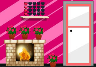 Games2Live Pink Home Escape