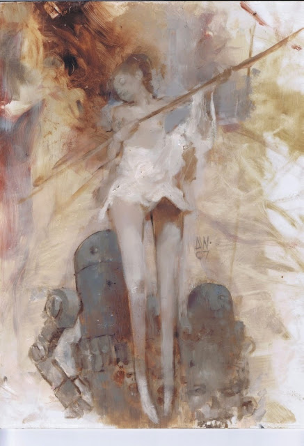 A arte pop e futurista de Ashley Wood