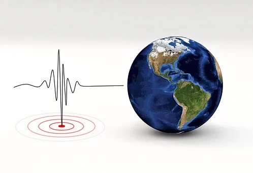 Ilustrasi terjadinya gempa