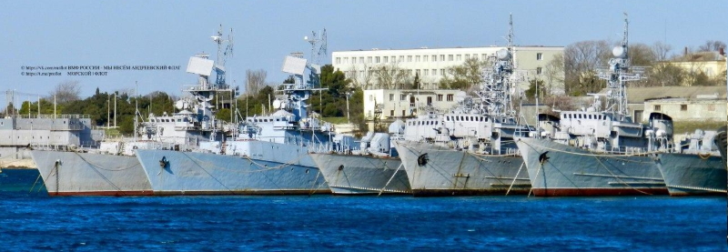 У Севастополі зібрано другу групу захоплених суден ВМСУ