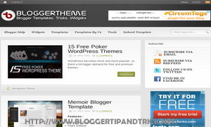 Blogger Theme