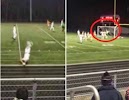 Amazing flip football into the goal (Video)