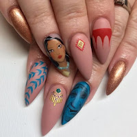 Uñas decoradas de Disney