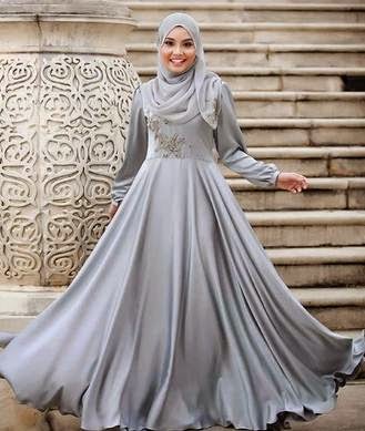 15+ Gaun Kebaya Muslim Dian Pelangi Modern Terbaru 2017 