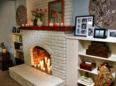 Candle Fireplace