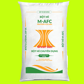 Bột Mì giá 16.300đ/kg  M-AFC bao 40kg dùng sản xuất mì ăn liền