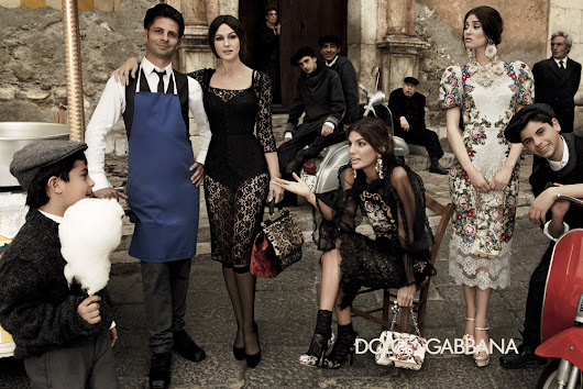 Dolce & Gabbana Campaign Needlepoint Baroque