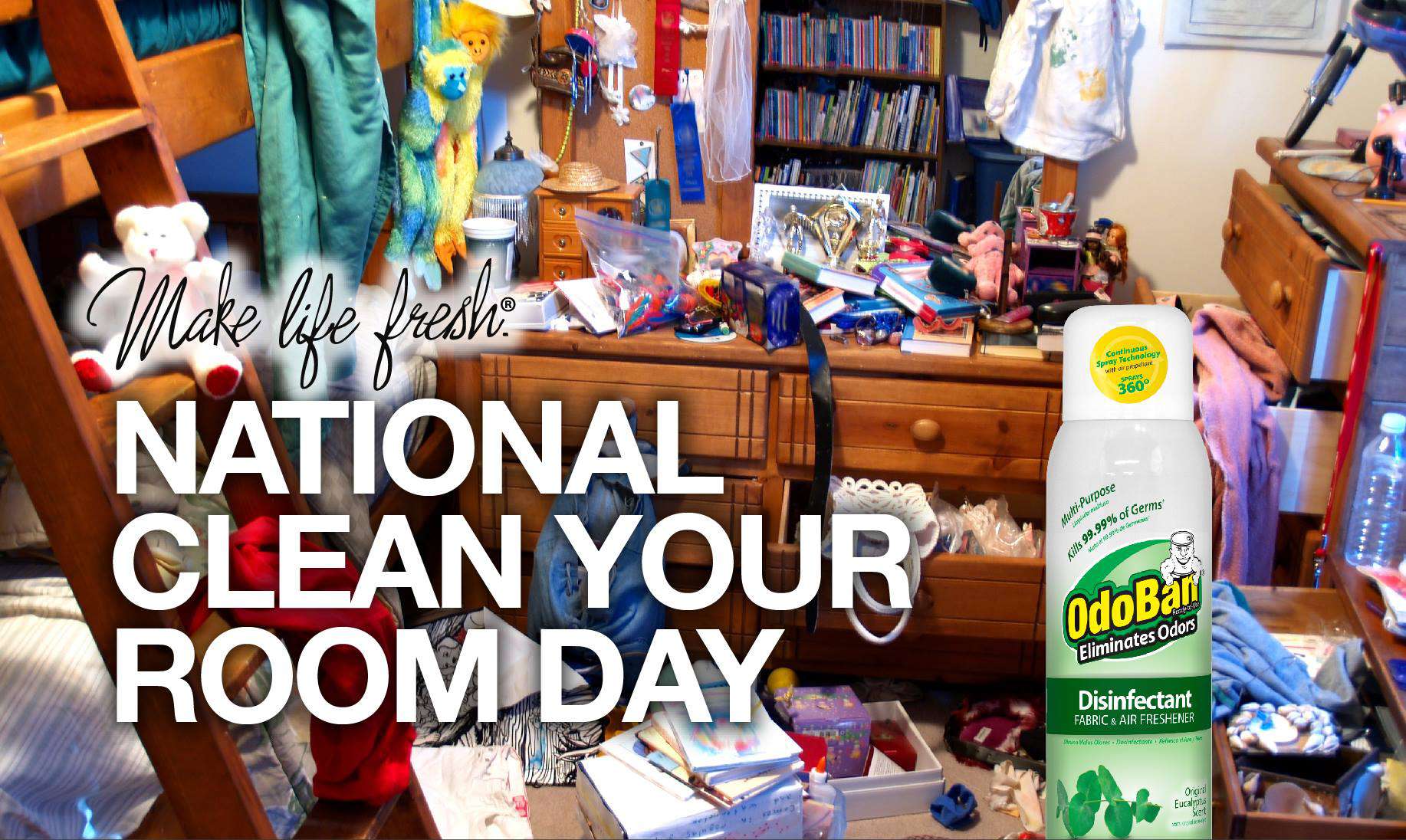 National Clean Your Room Day Wishes Pics