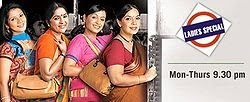 Ladies Special on Sony TV - Story of 4 different ladies, appearing weekdays at 2130 PM, starring Neena Gupta, Akash Khurana, and Harsh Chhaya