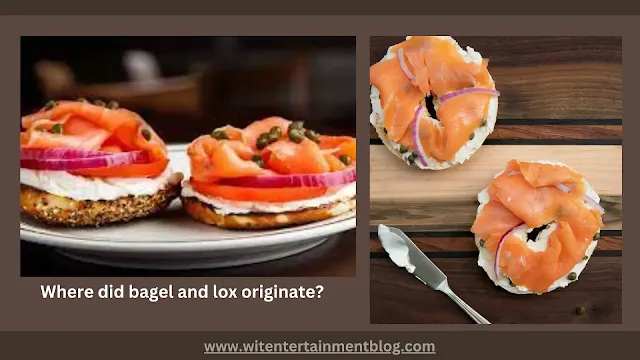 Where did bagel and lox originate?