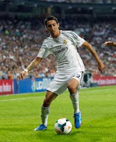 Angel Di Maria con el Real Madrid