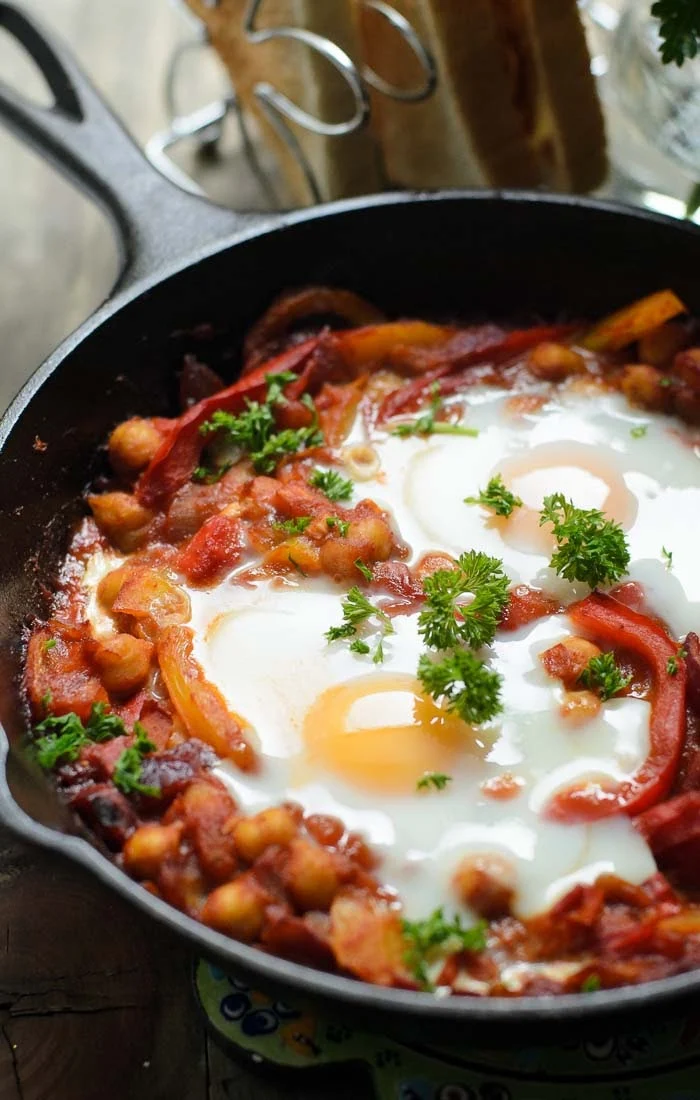 Easy Shakshuka for breakfast