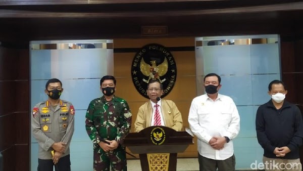 Mahfud Md: Tindak Tegas Aktor Penunggang Aksi Anarkis Demo UU Ciptaker!